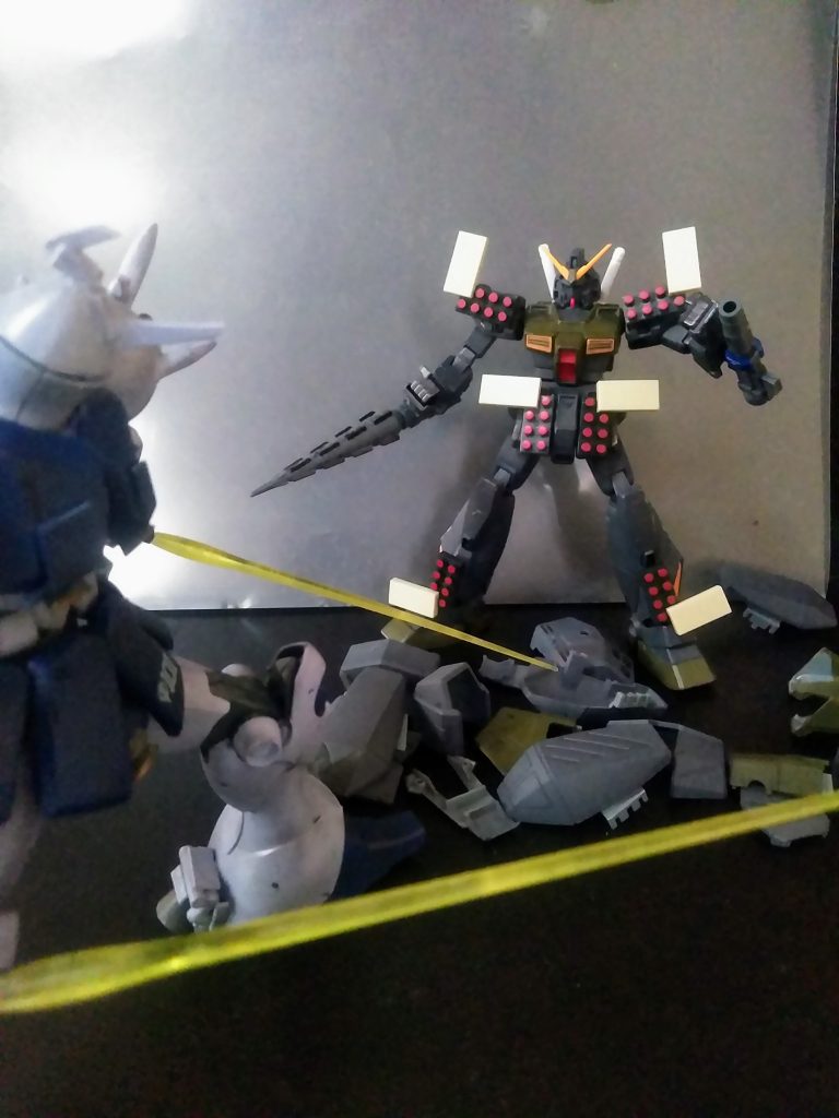 『❗❗❗』 あっ!「ドリル & ビームキャノン」は伸縮式というご都合展開でお願いします😋