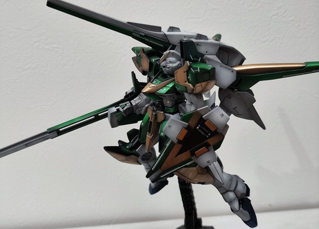 武装が長いから写真が難しいです。