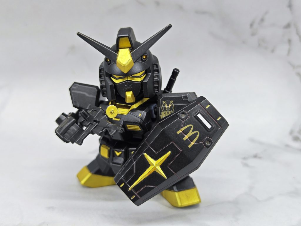 sdex 麥當勞 黑金配色 初鋼 鋼彈 安格斯 厚牛堡配色–5枚目/制作者：@fox_chi_zeng