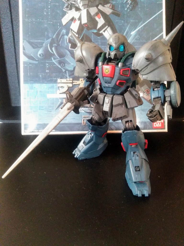 またもや「マウンテンサイクル」より発掘となるこの子😊                1991 年産まれと成ります🧐「ガンダム F 91 」のキットなのだから当たり前か😋