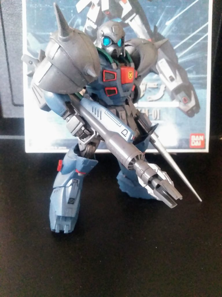 ハイ。二挺持ち❗              「ショットランサー」はカッコいいけど「攻撃力的にどうなの❓」と常々考えております🧐ヤラレ役とは思えない風貌にトキメイちゃう💕