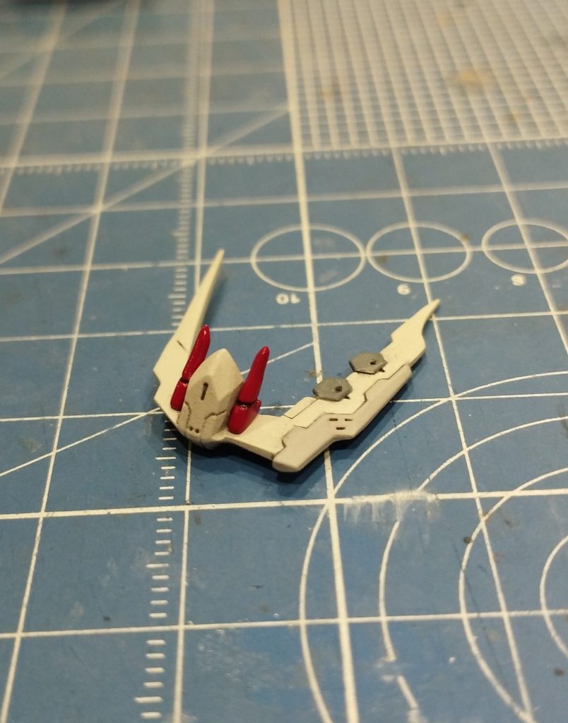 V字アンテナの塗り分け