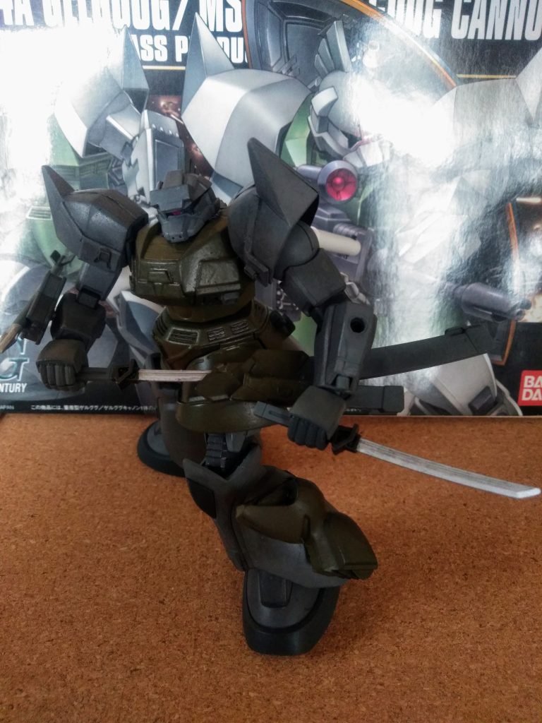 省エネ武装ならば｢実体剣｣は外せません😆　お侍さん風に｢太刀 & 小太刀｣で逝ってみます😍