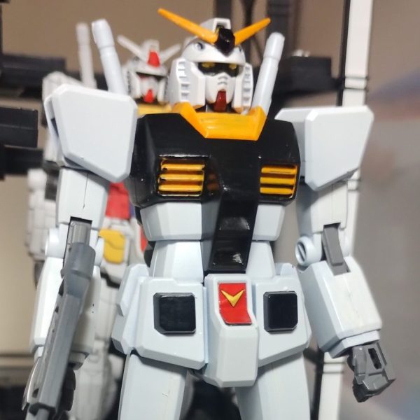 過去作 エコプラ ガンダム(νガンダム風塗装)