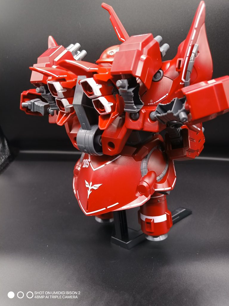 BB戦士だと見えない部分は隙間だったりコストを下げた部分が見受けられますね。作り手の実力が問われる…！