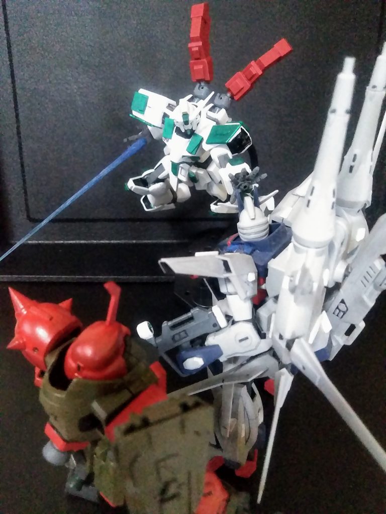 『議長』と『レイ』に挑みます❗❗😆な~んて感じでお願い致します🙇         『長文乱筆』大変失礼致しました😣💦続きは完成投稿 250回にて             お目汚し頂ければ幸いです。            『さ~て、次回もサービスサー・・❌        更なる進化を見せ付けろガンダム❗❗』