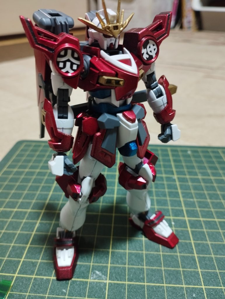 ツヤを消す前です。これはこれでありですね。