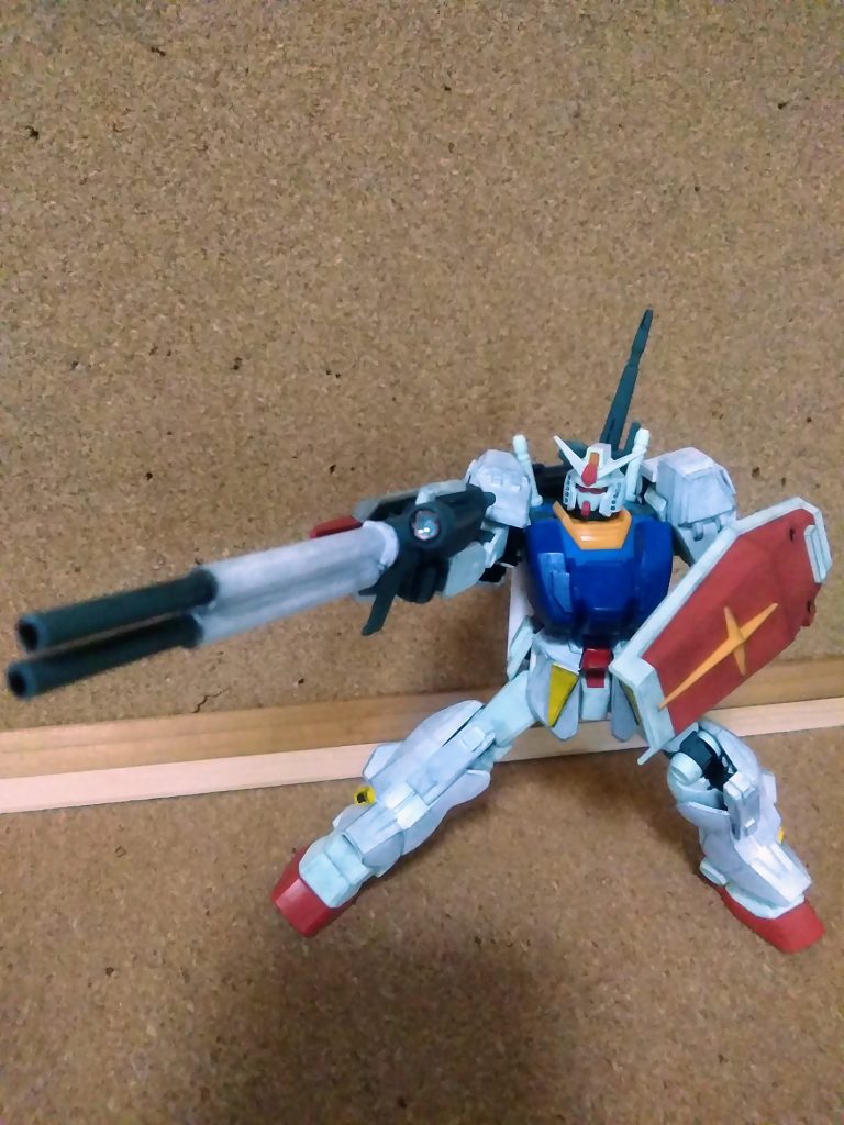 宇宙空間ならイケるかな？などと考えつつ、この時代には『オーバーテクノロジー』だなと、判っているのに実行です🤣　　　　　　　　　　何時もの『長物を装備しないと卒倒してしまう病』が発症しました😭