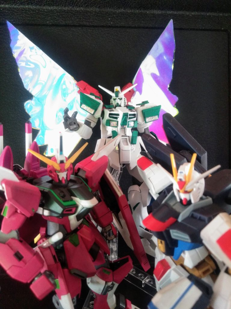 此のような茶番劇を御覧頂き、誠にありがとうございました🙇 　　　　　　　　　　     『シンくん』が主人公に返り咲けてれば第二目標達成です😔　                                                   世界で一番大好きな『デスティニー ガンダム』をこの先も造っていければ幸いと考えております😆 　　　　　　                                      もっとも、劇場版の経過に依っては早々に  新たな『デスティニー ガンダム』を開発するかも知れないですね😑　　　　　　　　　　　　　　　　　　まぁ、そんな感じで　　　　　　　　　       『さ～て、次回もサービス💗サービ…❌　  新たな可能性を指し示せ❗ガンダム❗❗』