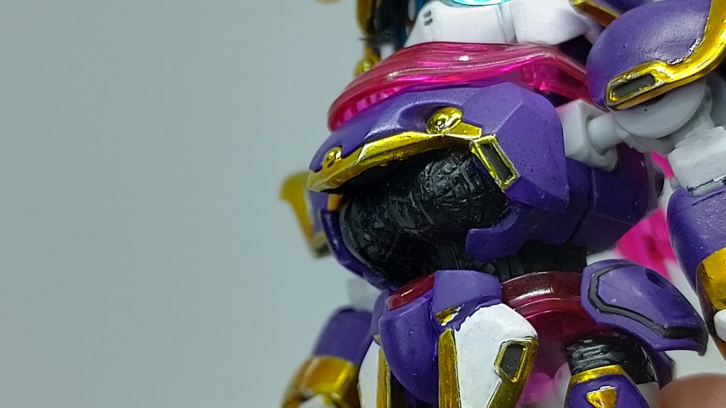 胸部のオリジナルデザインと同様