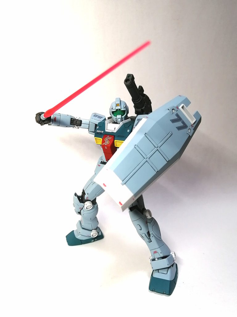 このキットは完成度が高いので、お手軽仕上げでも、かっこいいです😄