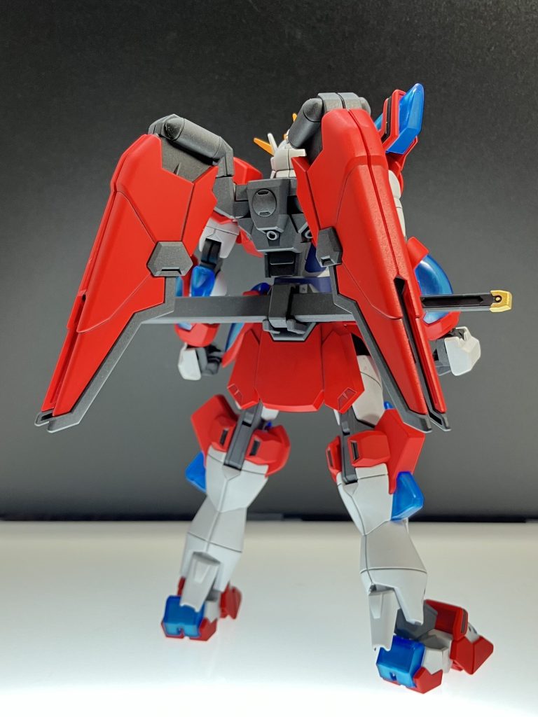 後マスターガンダムみたいなウイングがイカす‼️