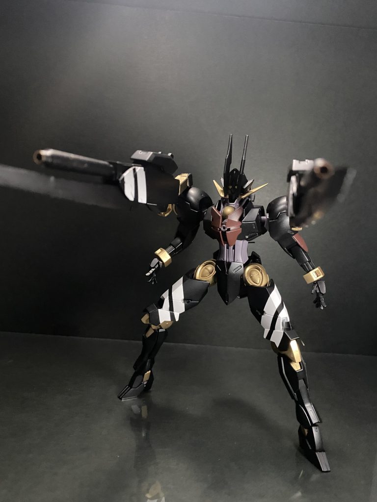 設定通りオーバーハング