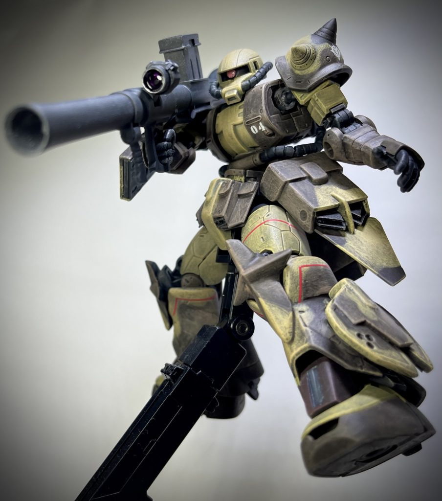 キメポーズ!何故セルマ機なのか?いやぁ、チーム唯一の女性キャラの搭乗する機体です、もはやこれは運命です(自論です。)