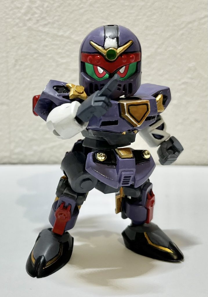 望瑠吠狼(ボルフォッグ)今回は忍びで考えていたので、武零斗と才蔵デルタカイをベースに制作してます。以前から、武零斗が気に入っていて、いつかは改造で使おうと考えていたので、良かったです。