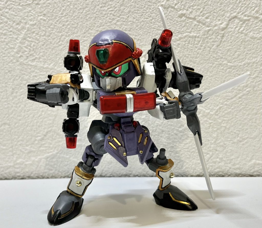 四千口径銃(4000マグナム)銃口が小さくて、わかりにくくなってしまいました。