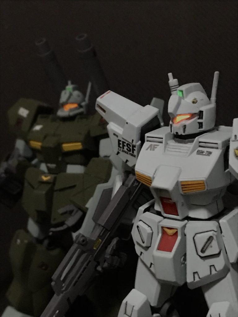 完成当時の写真7ジムキャノンとの2ショット。