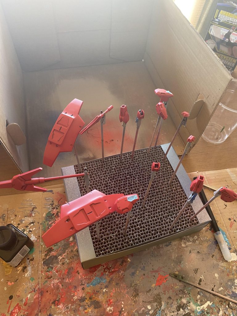 ロイヤルメタレッドは発色が美しいです。