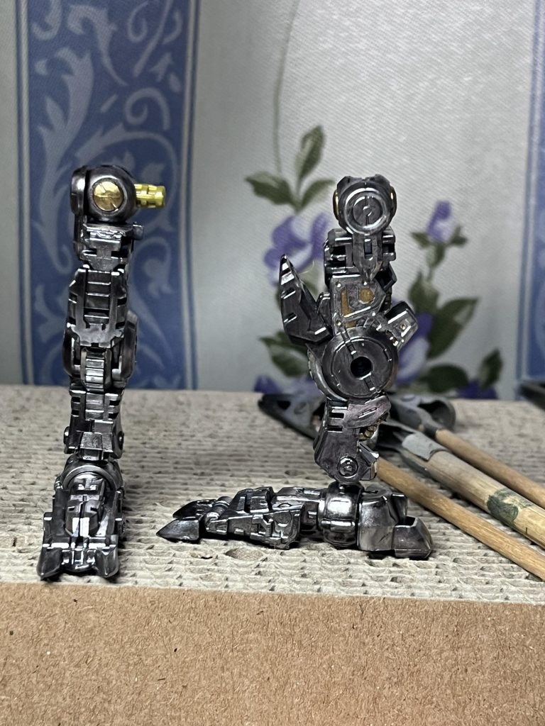 内部フレームガッツリと全てガンマカで色分け