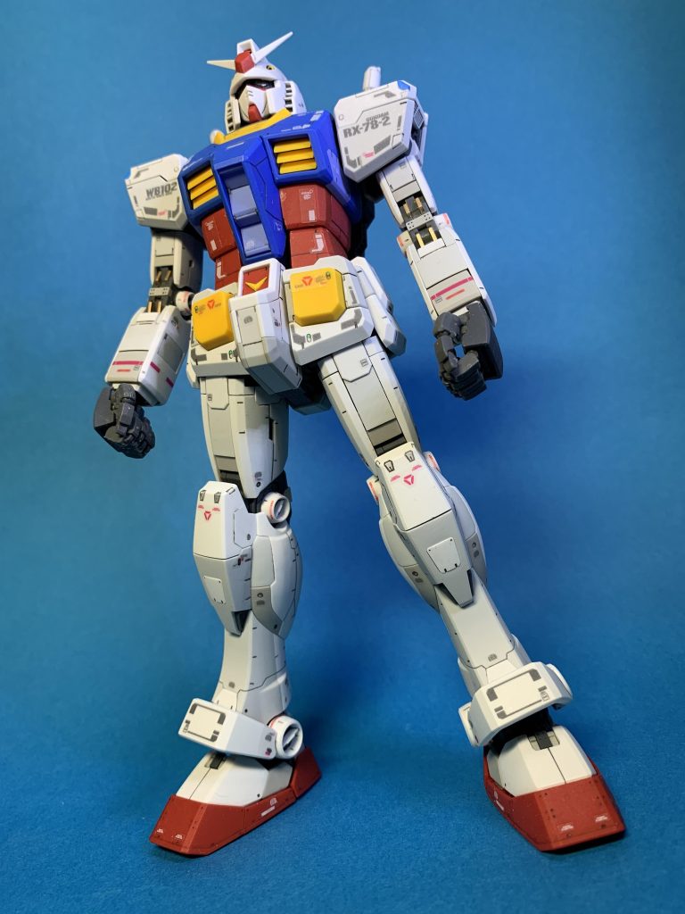 MG RX-78ガンダム Ver.3–2枚目/制作者：blaster