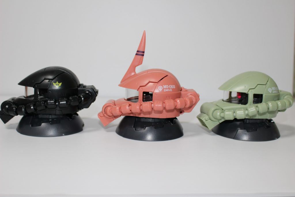 ザクヘッド（素組み）–3枚目/制作者：タナダ