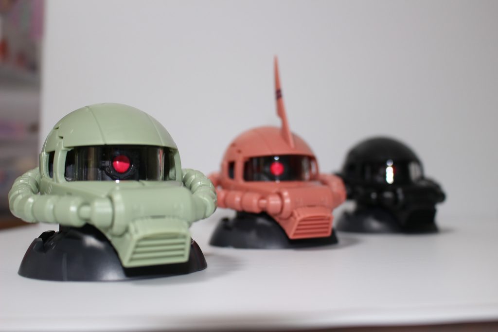 ザクヘッド（素組み）–2枚目/制作者：タナダ