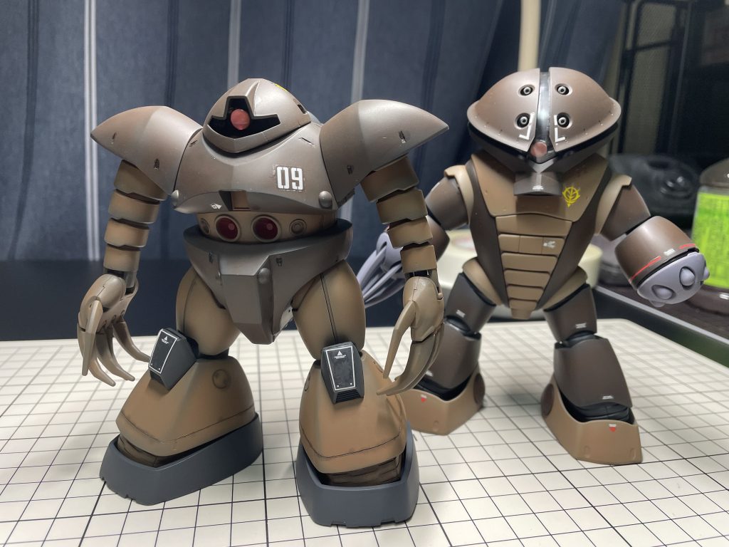 HGゴックと愉快なアッガイ–4枚目/制作者：Oyagin.m