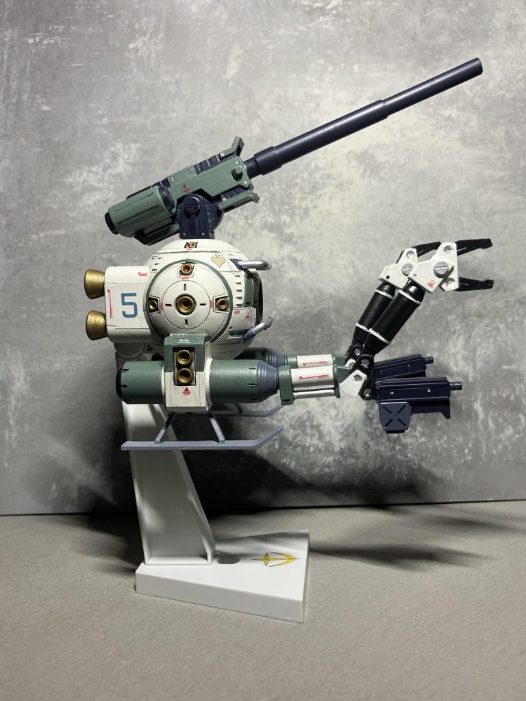 最近は制作すると何かしら手を加えたくなってしまうのですが、またには云々と考えないで作りたいと思い何も手は入れていません