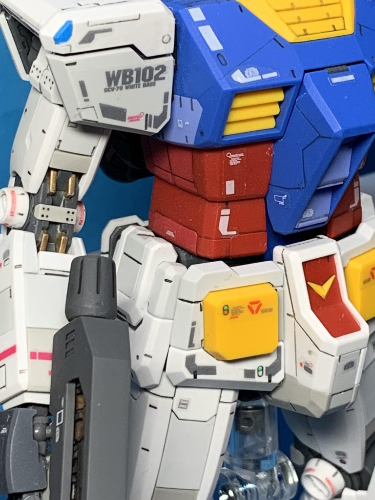 MG RX-78ガンダム Ver.3–5枚目/制作者：blaster
