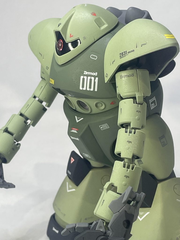 30MMにある蛇腹パーツを使用しましたが、これがまた安定感があって想像以上に使いやすかったです。一キットに片腕分しかないのでまた再販したら仕入れたいと思います。別の水中用MSに使いたい。