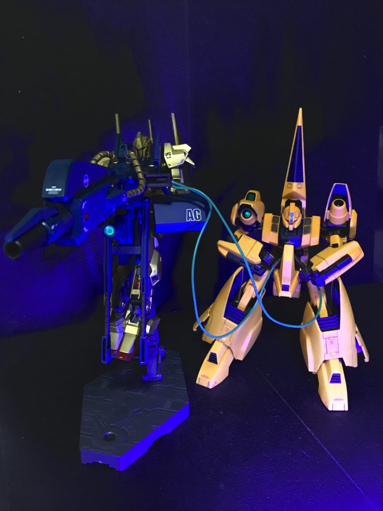 映画版のワンシーン。ドゴスギア狙撃のシーンでシロッコと対峙。当たらなかったね。本編はメタスではなく、ネモ改ゲルググでしたよね。