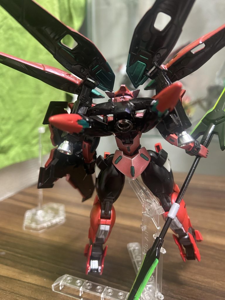 背中のアンチドートも標準装備