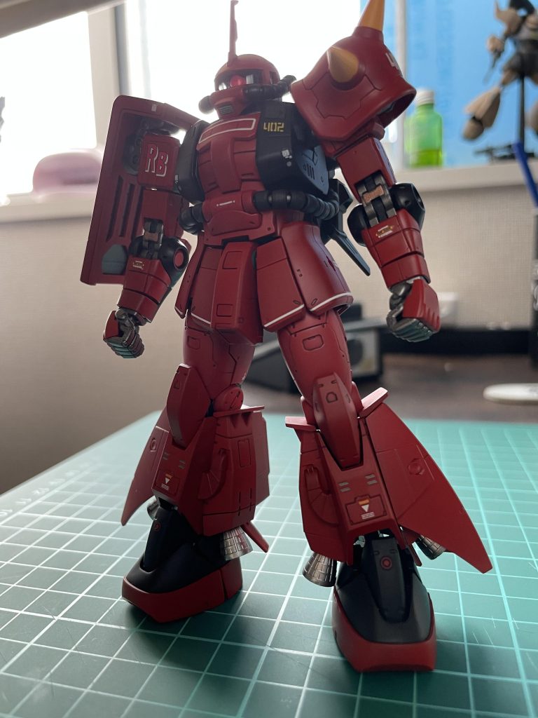 トップコート前かな？なんかやけにカッコいい。