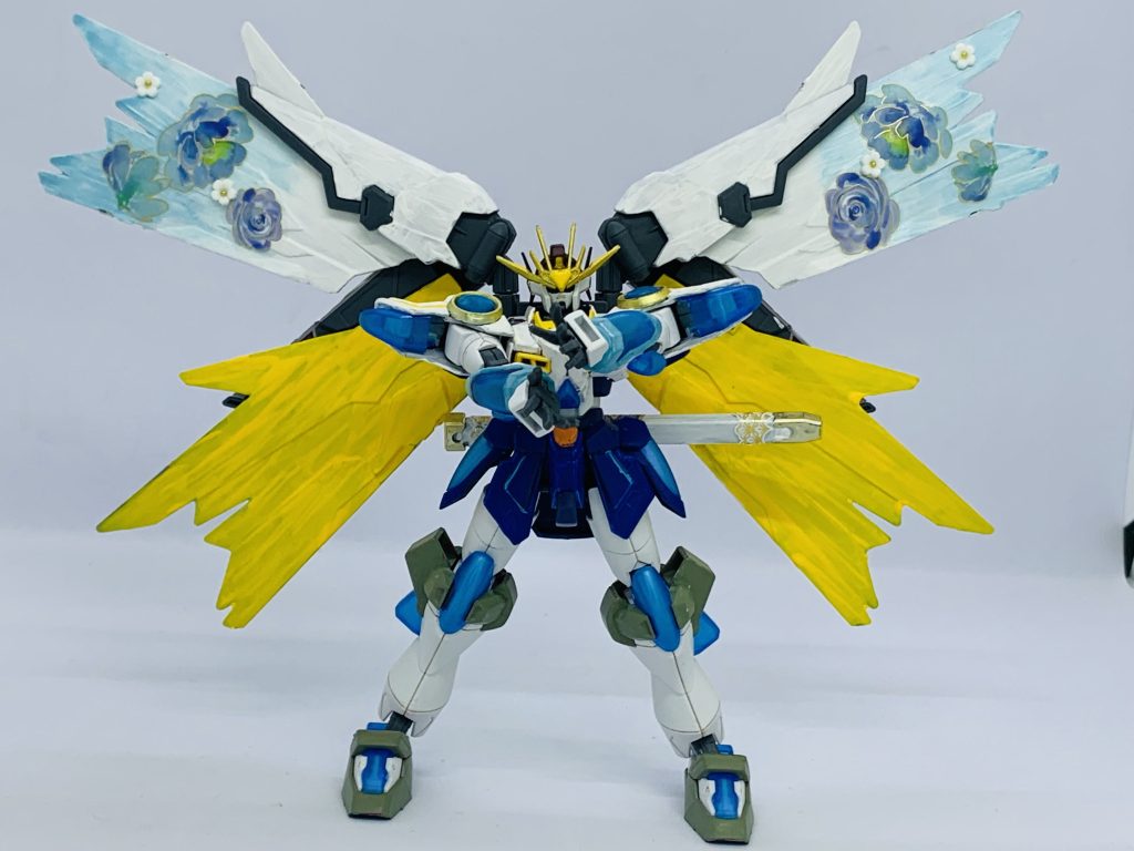 珠ブルーミングガンダム・金科玉条の形。蝶のように舞い、蜂のように刺す。