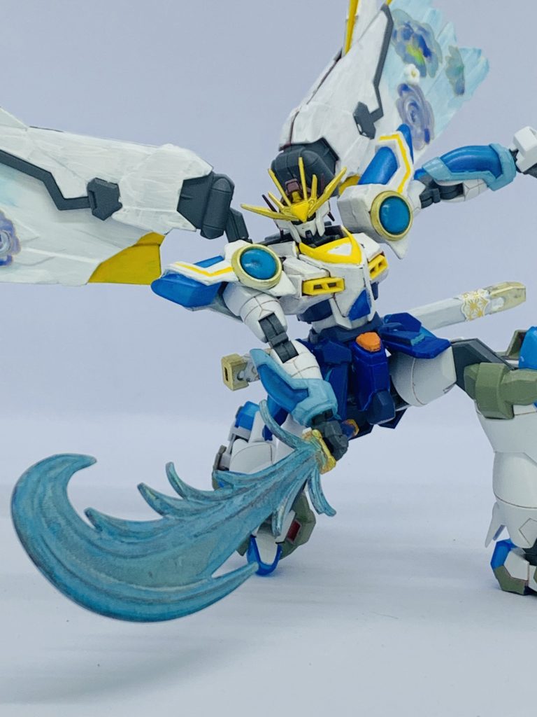 肩に珠を入れるとなんとなくデザイン的にシェンロン系統っぽさもあるんだなーと思いました。