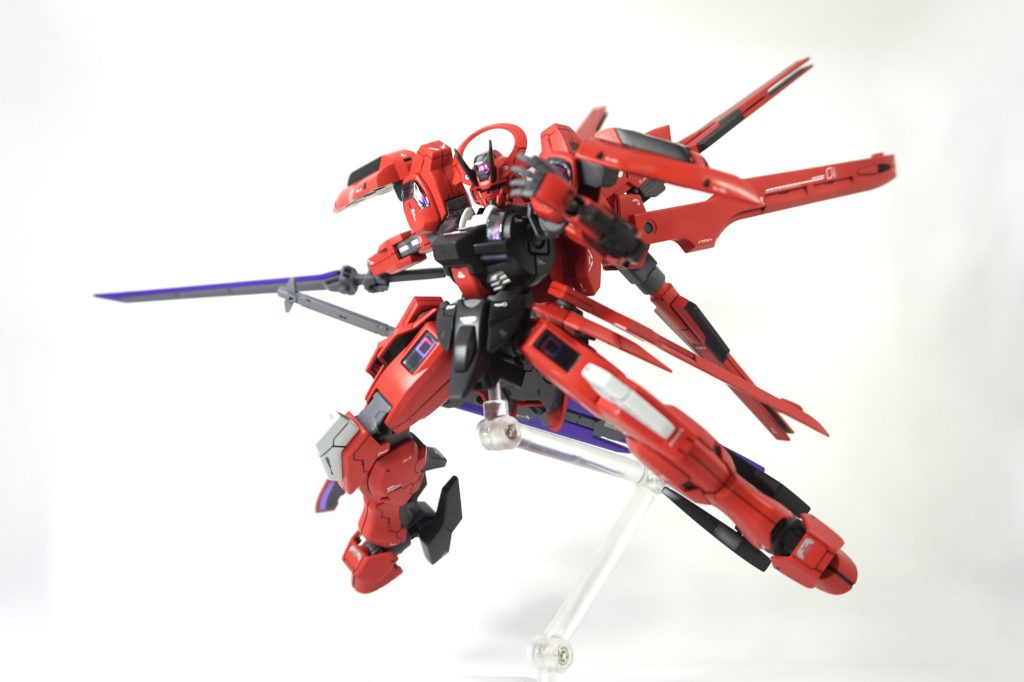 塗装レシピ赤＝ハーマンレッド黒＝フロストマットブラック関節＝メカサフヘヴィ白＝ニュートラルグレイ1