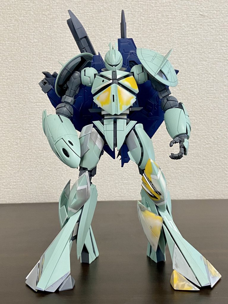 工作が終わり塗装前の姿。最初はストレート組みで塗装だけと思っていた筈が、大分手を加えていました。結構な製作期間を要しましたが、その分達成感はあります😊改めて最後までご覧いただきありがとうございました!