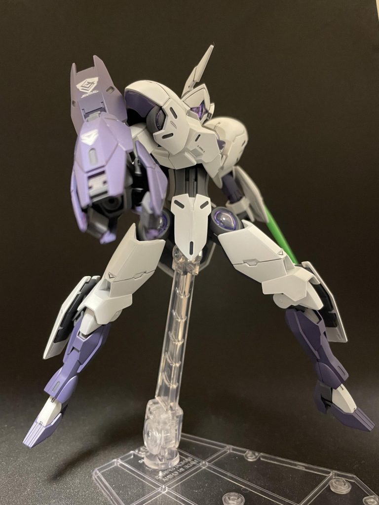 色は設定通り、紫はかなりイメージ通りに調色できました。