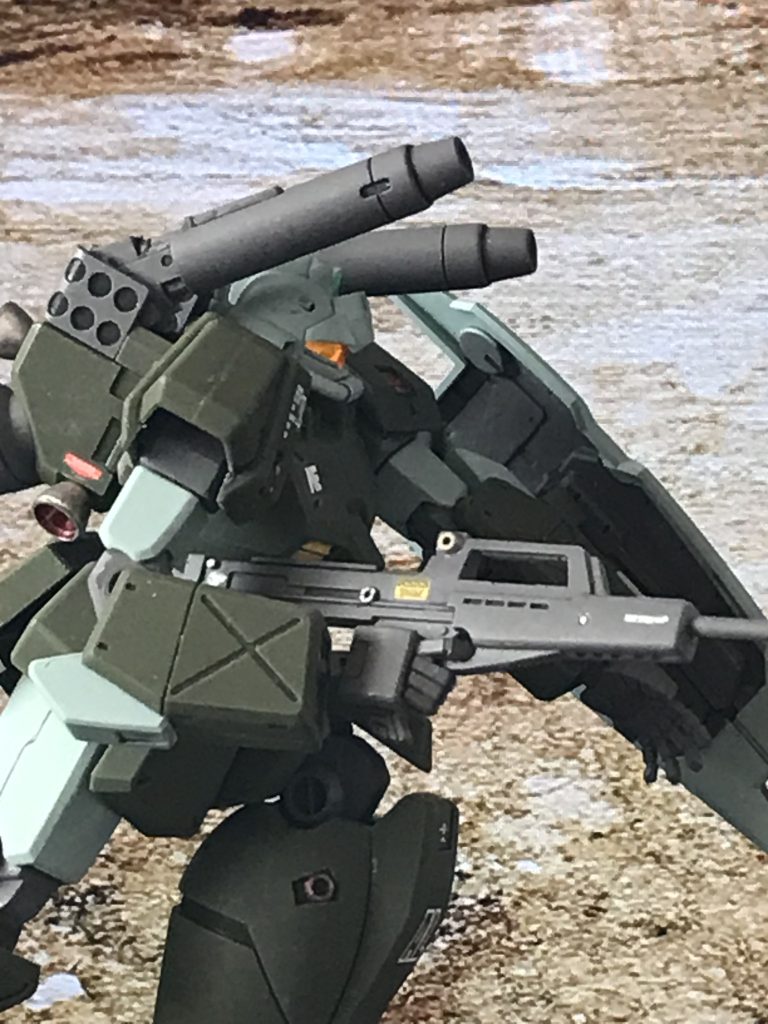 走らされすぎて、キャノンの標準が合わないアデル機。