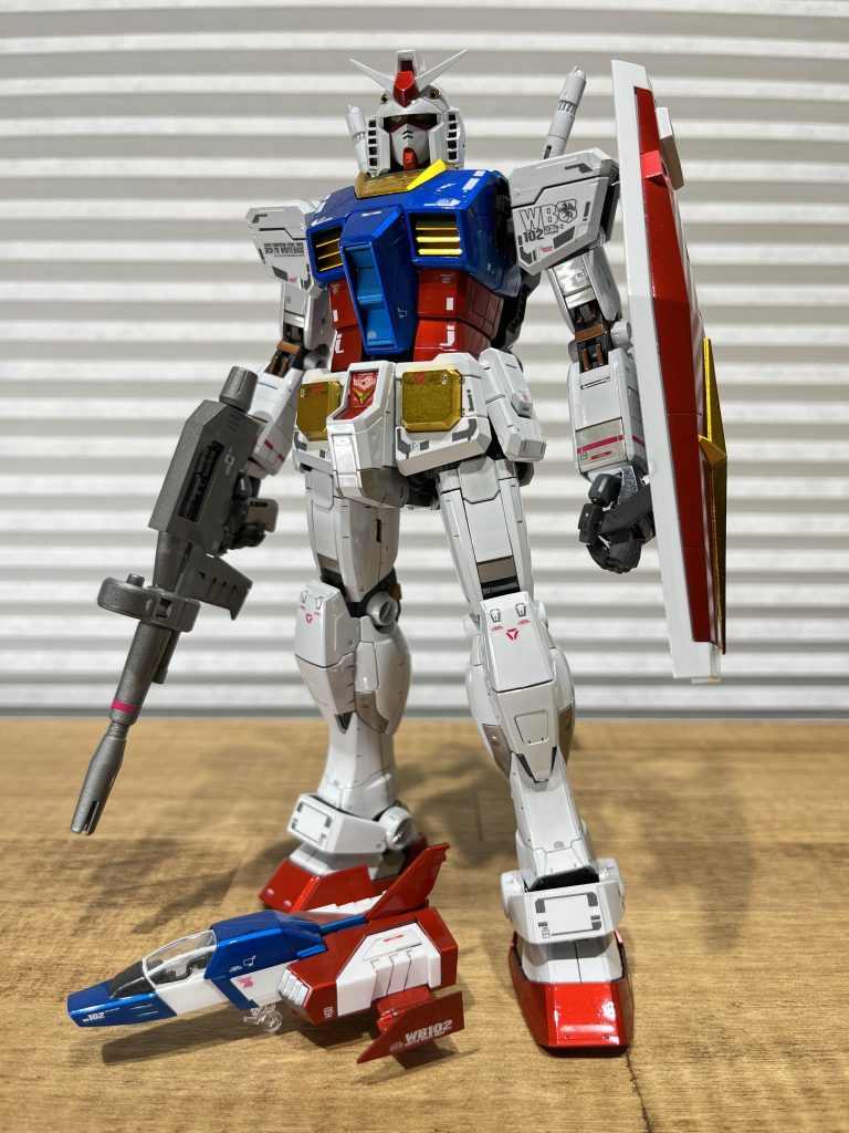 MG ガンダムVer3.0 チタニウムフィニッシュ–5枚目/制作者：おっちゃん。