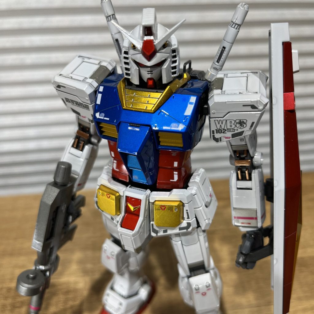 MG ガンダムVer3.0 チタニウムフィニッシュ｜おっちゃん。さんの