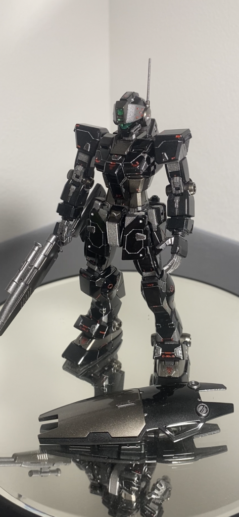 夜戦仕様の機体をイメージしたんですが、艶々テカテカはどーなんだろ？と思いながら作りました。