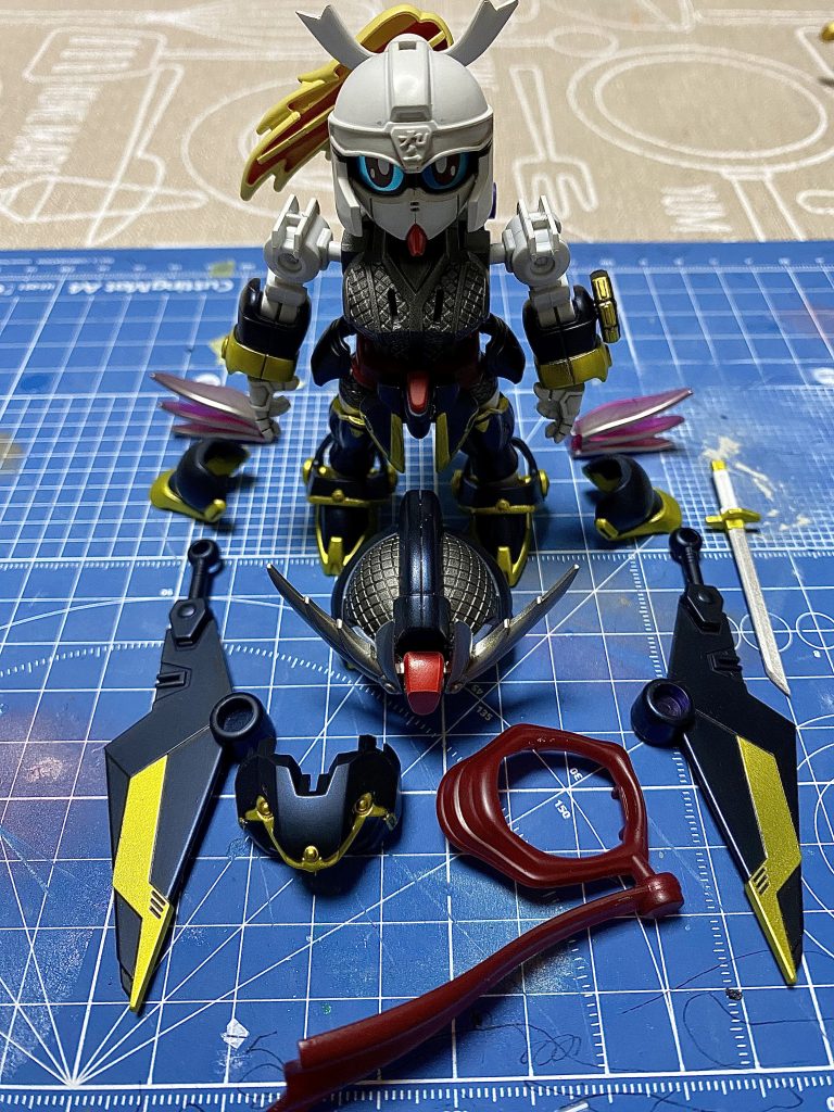 ウェポンロードディスプレイっぽく。ちょっとテンション上がりますね笑