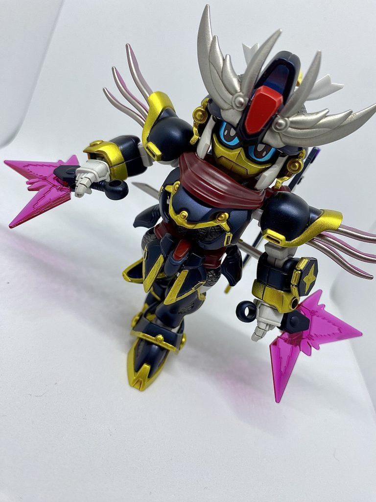 彩代華導からのシノビモード。フェイスは敢えてゴールドにしてみました。