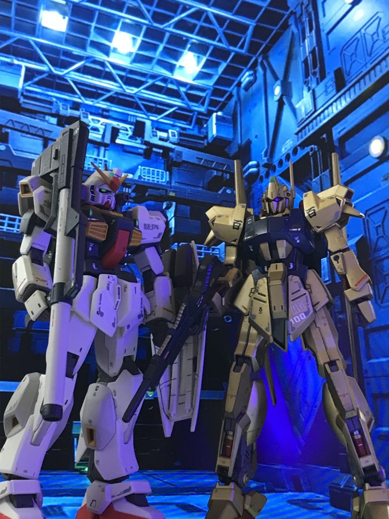 デッキにてMkⅡと撮影。