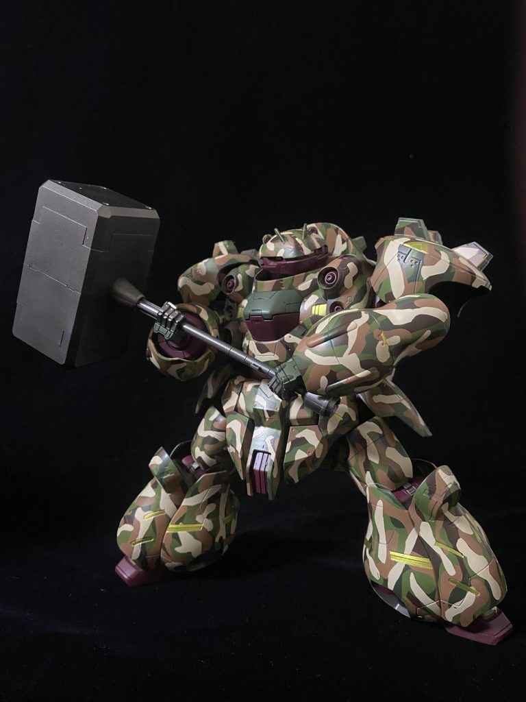 迷彩ガンダム グシオン–5枚目/制作者:ジムぽん