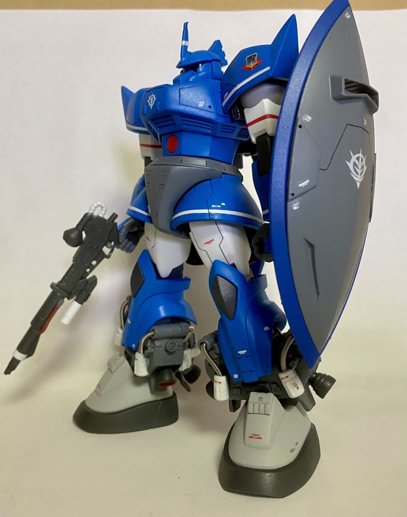 全体的に軽めのディテールアップ。一部パーツはラインを部分塗装し、リアルタイプっぽく。