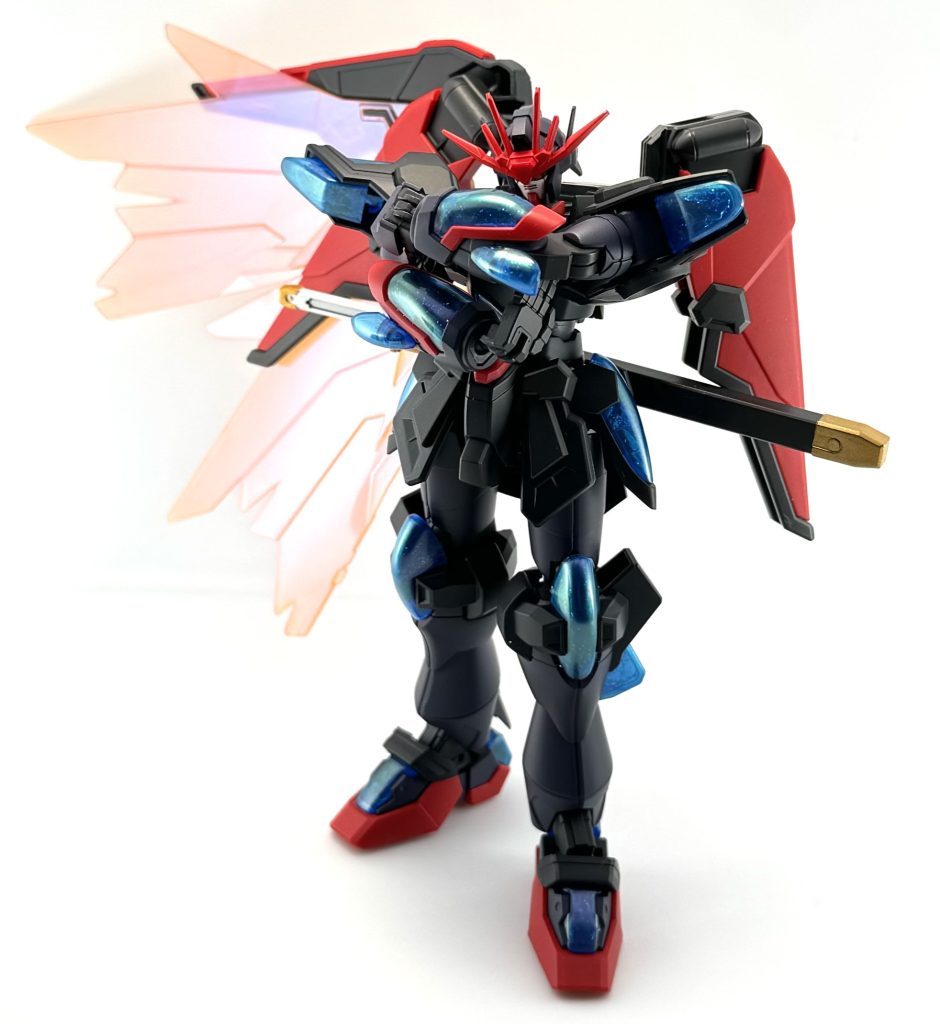 元々可動域が優秀なので、ちょっと頑張ると腕組み風のポージングもできますね!