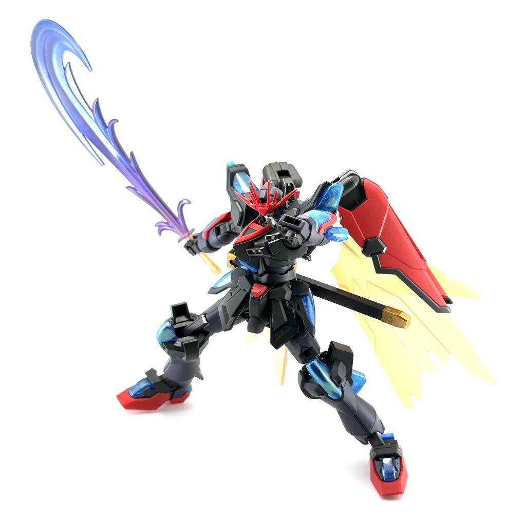 ソードエフェクトは青紫寄りに塗装しました!