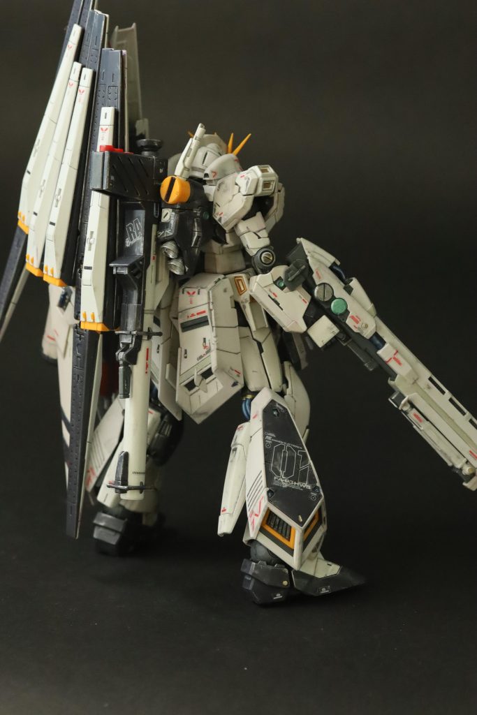 RG νガンダムＨＷＳ 簡単仕上げ–3枚目/制作者：Miiya